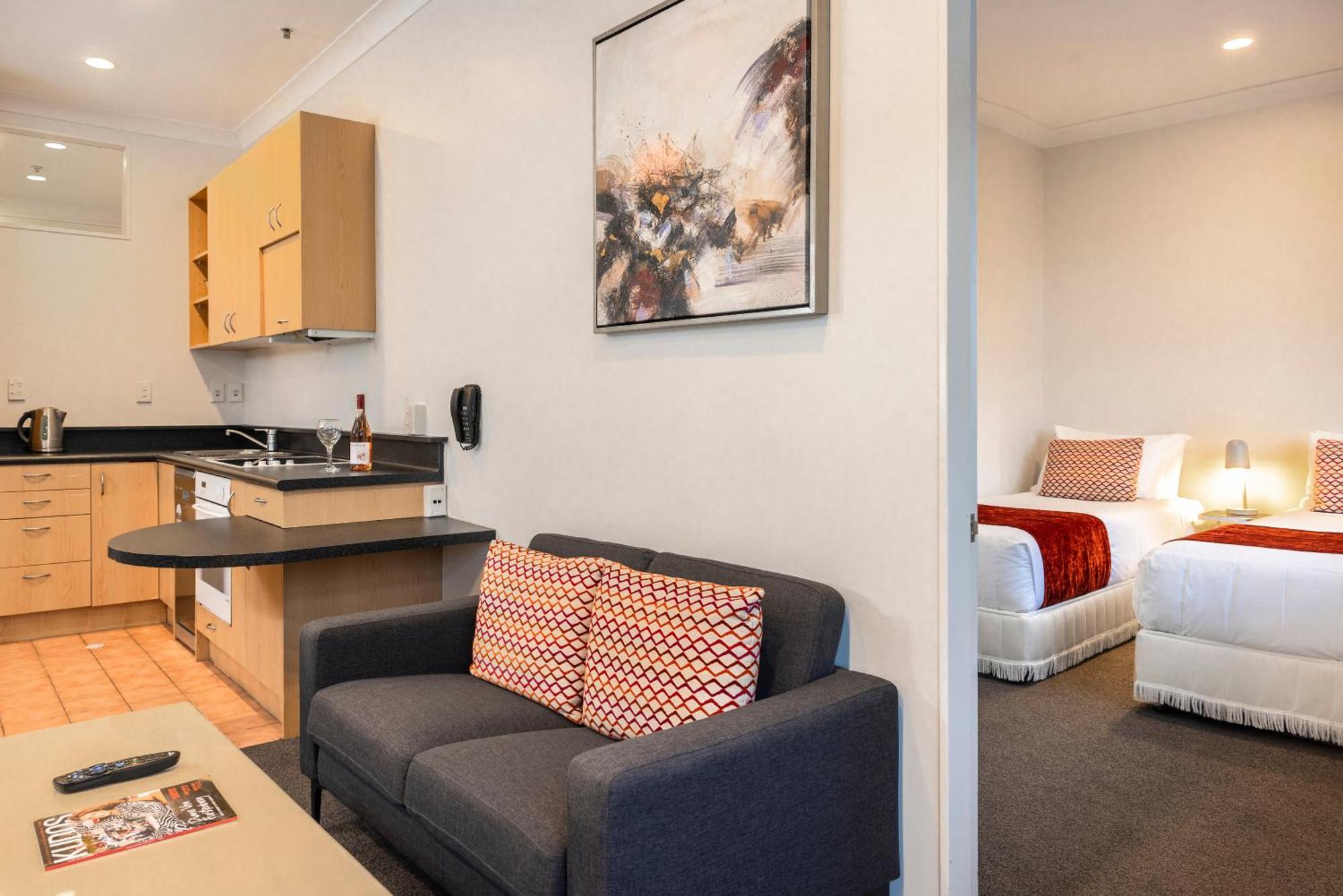 Quest On The Terrace Serviced Apartments Wellington Bilik gambar